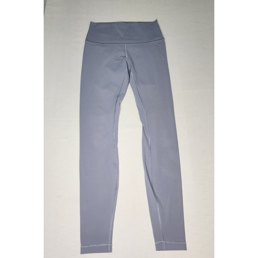 Lululemon Align High-Rise Leggings Size 4 Dusty Blue Grey Nulu 28 Inch Inseam